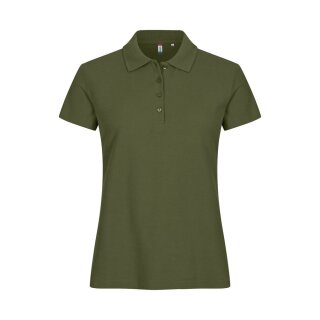Basic Polo Women - Army Green