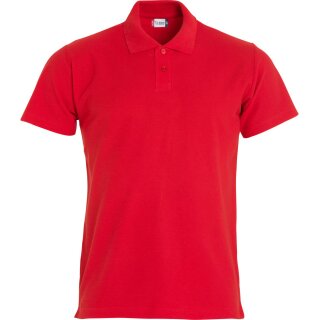 Basic Polo S/S Junior - Red