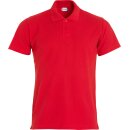 Basic Polo S/S Junior - Red