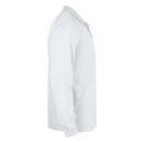 Basic Polo L/S Junior - White