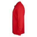 Basic Polo L/S Junior - Red