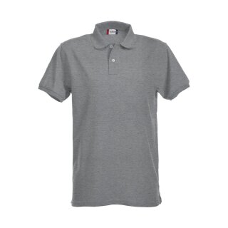 Stretch Premium Polo - Grey Melange