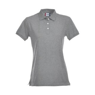 Stretch Premium Polo Women - Grey Melange