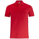 Basic Polo Pocket - Red