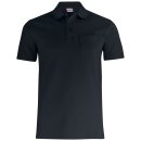 Basic Polo Pocket - Black