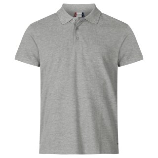 Heavy Premium Polo - Grey Melange
