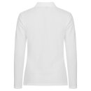 Stretch Premium Polo L/S Women - White