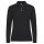 Stretch Premium Polo L/S Women - Black