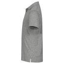 Single Jersey Polo - Grey Melange