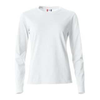 Basic-T L/S Women - White