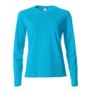 Basic-T L/S Women - Turquoise