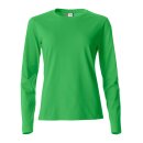 Basic-T L/S Women - Apple Green