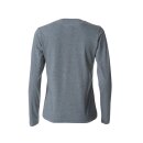 Basic-T L/S Women - Grey Melange