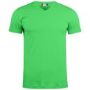 Basic-T V-Neck - Apple Green