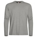 Basic Active-T L/S - Grey Melange
