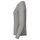 Premium Fashion-T L/S Women - Grey Melange