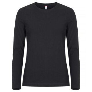 Premium Fashion-T L/S Women - Black
