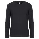 Premium Fashion-T L/S Women - Black