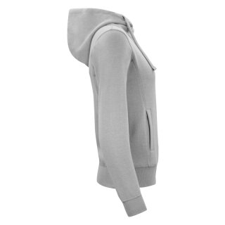 Classic Hoody Full Zip Women - Anthracite Melange