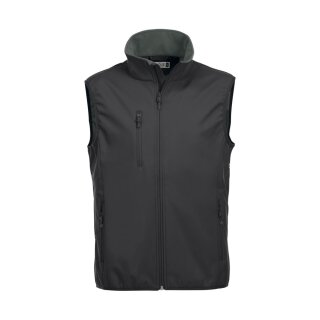 Basic Softshell Vest Herren Black