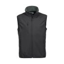 Basic Softshell Vest Herren Black