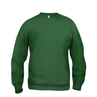 Basic Roundneck Unisex Bottle Green