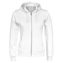 Gots Full Zip Hood Lady white
