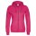 Full Zip Hood Lady Dark Cerise (GOTS)