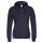 Gots Full Zip Hood Lady navy