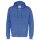 Full Zip Hood Man Royal (GOTS)