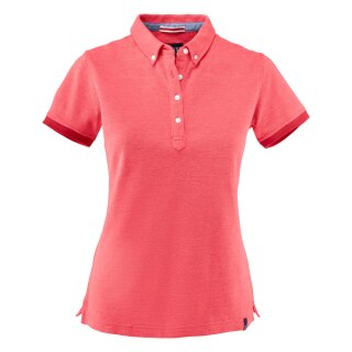 Larkford Women polo Red melange