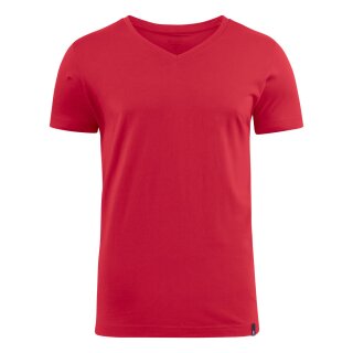 American V T-shirt Red