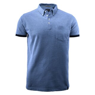Larkford polo L,blue melan