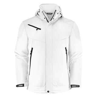 Skeleton Softshell Jacket White
