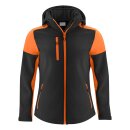 Prime Softshell Lady Black/Orange