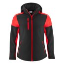 Prime Softshell Lady Black/Red