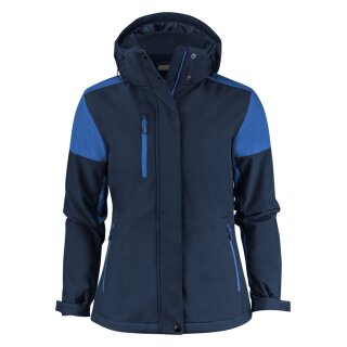 Prime Padded Softshell Lady Navy/Cobalt