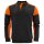 Prime Polosweater Black/Orange