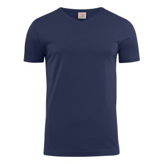 Heavy V T-shirt Navy