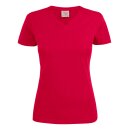 Heavy V Lady T-shirt Red