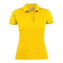 SURF LADY POLO PIQUE LEMON