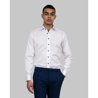 Red Bow 20 Slim fit shirt White/Navy