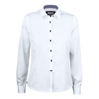 Red Bow 20 Women shirt White/Navy