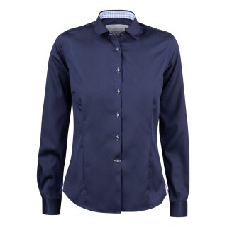 Red Bow 20 Women shirt Navy/Sky blu