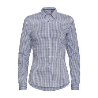 Yellow Bow 53 Women Navy check