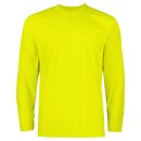 2017 T-shirt L,S Hi Viz Yellow