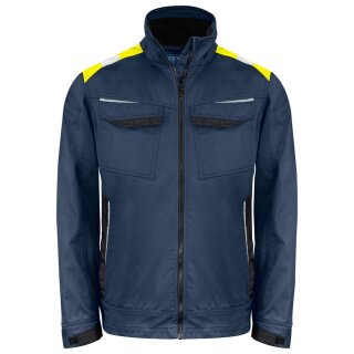 5427 Jacket Navy/Yellow