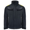 5438 Padded Jacket Black/Yellow
