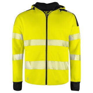6110 Hoodjacket Yellow/black