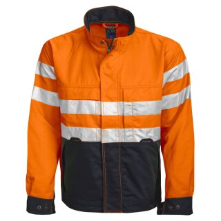 6401 Jacket HV CL,3 Orange/Black